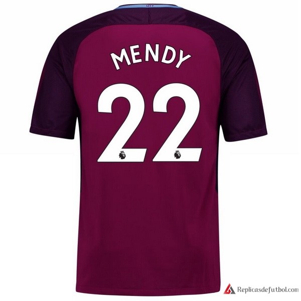 Camiseta Manchester City Segunda equipación Mendy 2017-2018